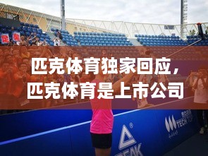 匹克體育獨家回應，匹克體育是上市公司嗎 