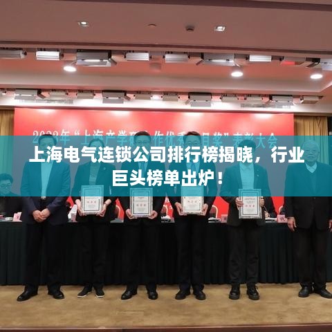 上海電氣連鎖公司排行榜揭曉，行業(yè)巨頭榜單出爐！