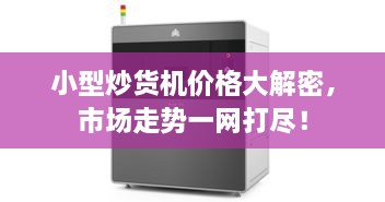 小型炒貨機價格大解密，市場走勢一網(wǎng)打盡！