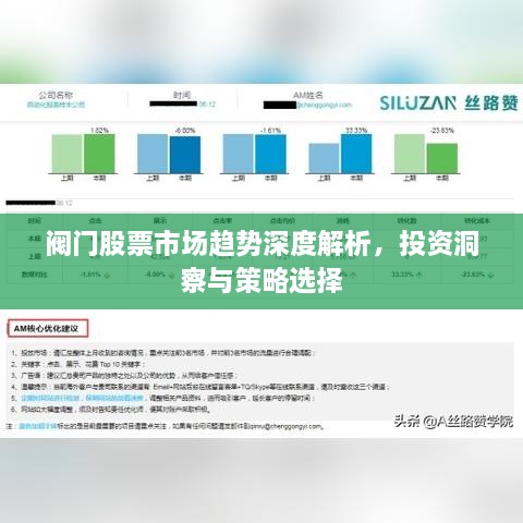 閥門(mén)股票市場(chǎng)趨勢(shì)深度解析，投資洞察與策略選擇