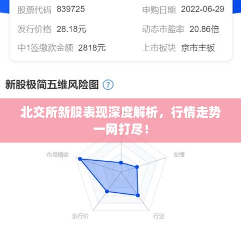 北交所新股表現(xiàn)深度解析，行情走勢(shì)一網(wǎng)打盡！